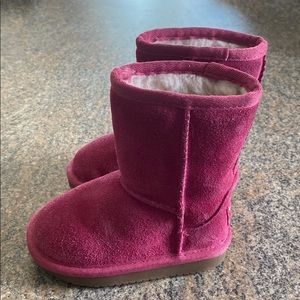 Pink Koolaburra by UGG toddler girl boots size 5